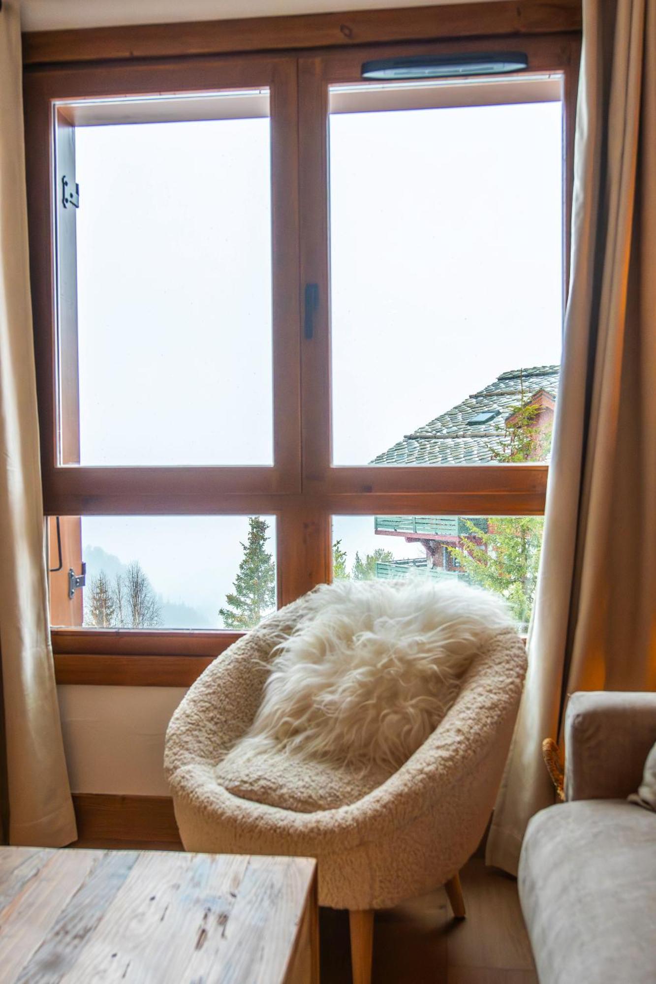 Arcs 1950: Luxury Chalet Apartment with Mont Blanc Views Les Arcs  Exterior photo